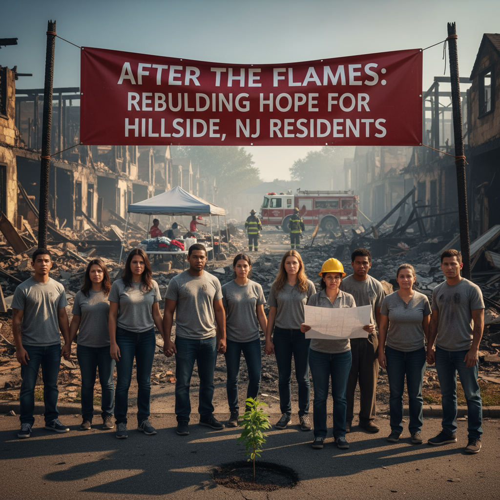 After the Flames: Rebuilding Hope for Hillside, NJ Residents